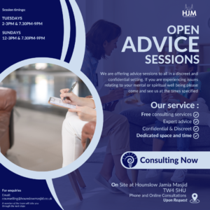 Open Advice Sessions