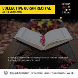 Collective Quran Recital at the Graveyard