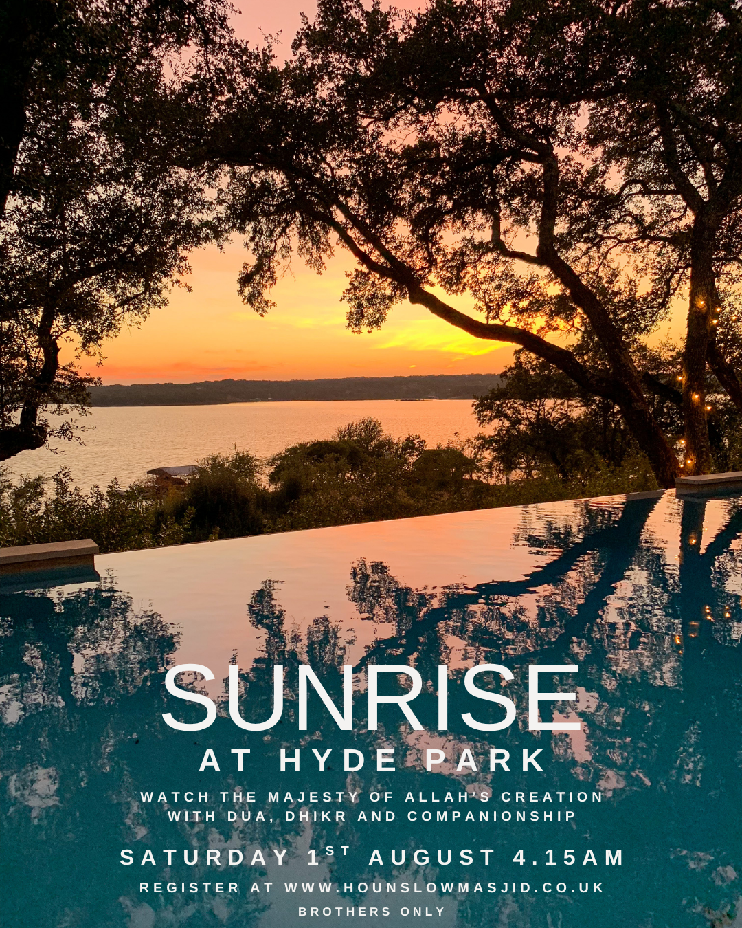 Sunrise at Hyde Park