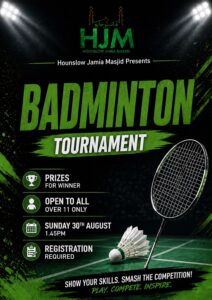 Badminton Tournament