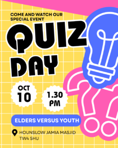 Quiz Day - Elderly Versus the Youth!