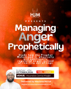 Managing Anger Prophetically