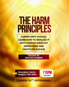 The Harm Principles – Rectifying Bad Characteristics