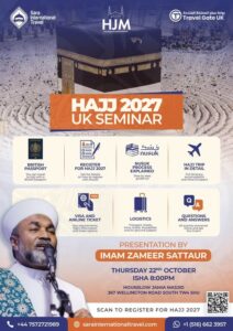 HAJJ 2027 – UK INFORMATION SEMINAR